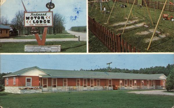 Redwood Motor Lodge Higgins Lake Michigan