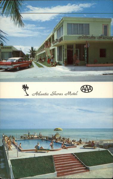 Atlantic Shores Motel Key West Florida R. Wasman