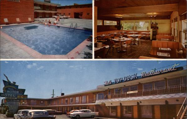 Mel's Motor Hotel & Top Deck Restaurant Portland Oregon