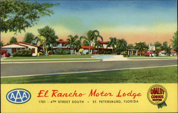 El Rancho Motor Lodge St. Petersburg Florida