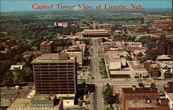 Capitol Tower View Lincoln Nebraska