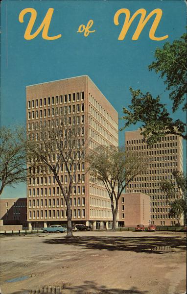 Campus Scene, University of Minnesota Minneapolis
