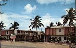 The Islander Apt. - Motel Palm Beach Shores, FL Postcard Postcard