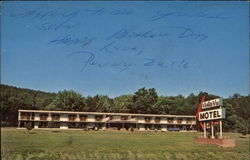 Vista VU Motel Huntington, PA Postcard Postcard