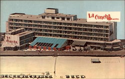 la Concha Hotel Motel Postcard