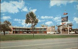 Skyline Motel Sault Ste. Marie, MI Postcard Postcard