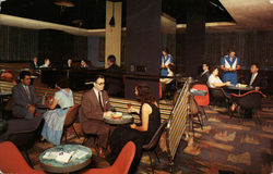 Surf Room Lounge of the Mager Annapolis Hotel Postcard