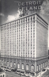 Detroit-Leland Hotel Postcard