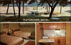 Playground Motel Fort Walton Beach, FL Postcard Postcard