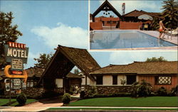 The Valley Motel San Gabriel, CA Postcard Postcard