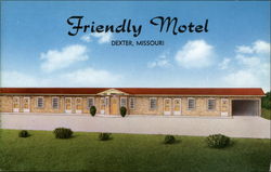 Friendly Motel Postcard