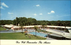 Alamo Motel Postcard