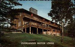 overlander Motor Lodge Postcard
