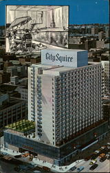 City Squire Motor Inn Postcard