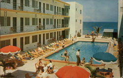 The Seabrook Hotel & Apts Postcard