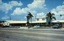 Ebb-Tide Motel Postcard