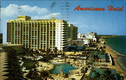 Americana Hotel Bal Harbour, FL Postcard Postcard