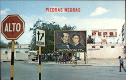 Piedras Negras Mexico Postcard Postcard