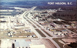 Fort Nelson on the Alaska Highway Postcard