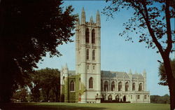 Chapel at Trinity College Hartford, CT Postcard Postcard