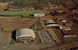 Winston-Salem War Memorial Coliseum North Carolina Postcard Postcard