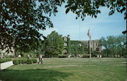 Administration Building, Central Missouri State Warrensburg, MO Postcard Postcard