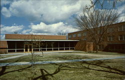 Ingman and Maupin Halls, Southwest Baptist College Postcard