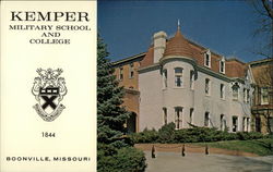 Kemper Military School and College Postcard