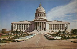 The State Capitol Jefferson City, MO Postcard Postcard