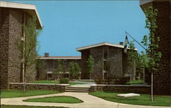 Fraternity Quadrangle Carlisle, PA Postcard Postcard