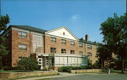 East Hall, Juanita College Postcard