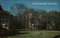 Swarthmore College Pennsylvania Postcard Postcard