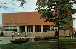 Rhodes R. Stabley Library, Indiana University of Pennsylvania Postcard