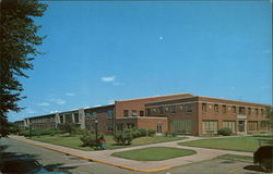 Recreation Building and Alumni Hall, Grove City College Postcard