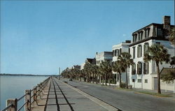 East of High Battery Charleston, SC Postcard Postcard