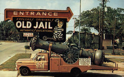 The Authentic Old Jail St. Augustine, FL Postcard Postcard