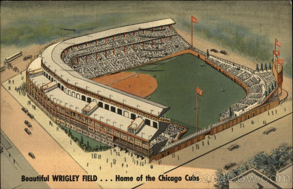 Beautiful Wrigley Field...Home of the Chicago Cubs Illinois