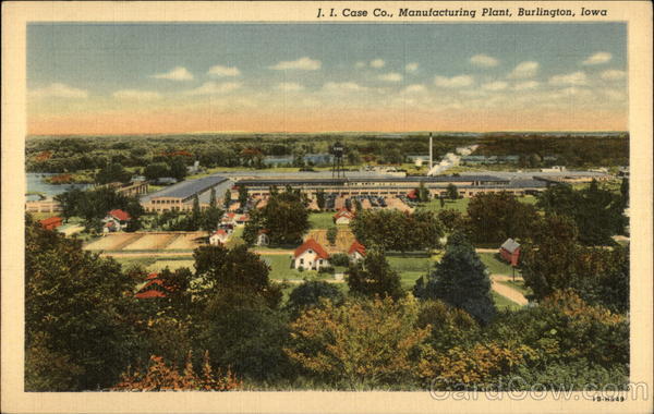 J. I. Case Co., Manufacturing Plant Burlington Iowa