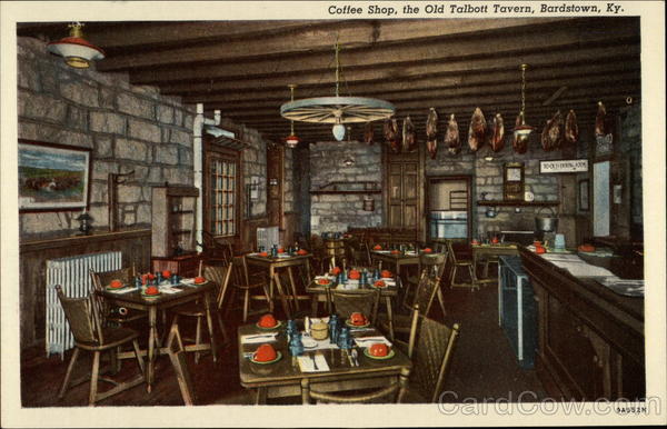 Coffee Shop, the Old Talbott Tavern Bardstown, KY