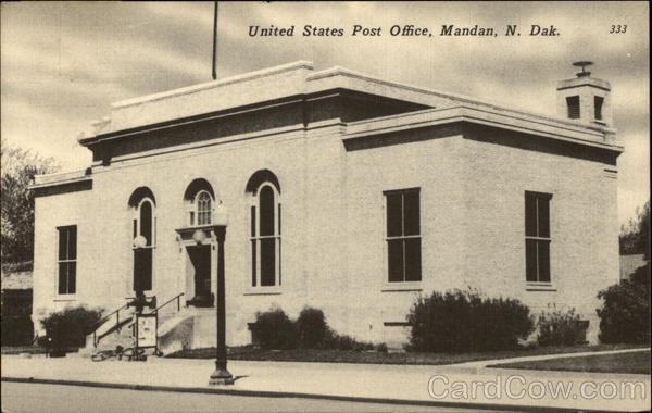 United States Post Office Mandan North Dakota