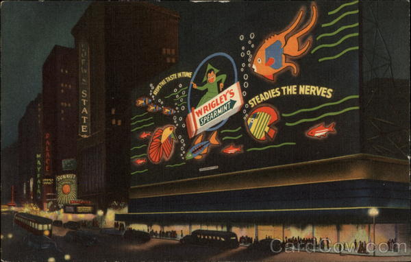 Wrigley Sign, Times Square New York