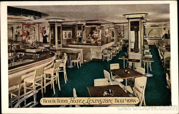 Revere Room, Hotel Lexington New York