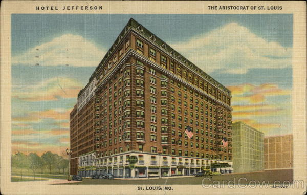 Hotel Jefferson St. Louis Missouri