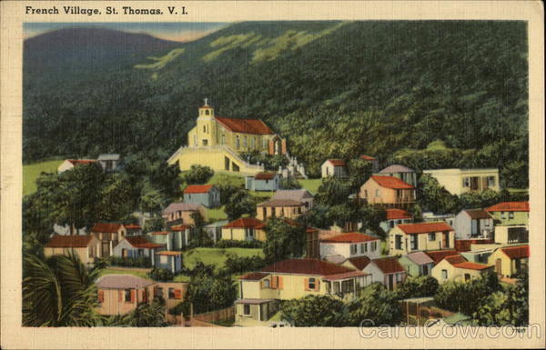 French Village St. Thomas Virgin Islands Caribbean Islands