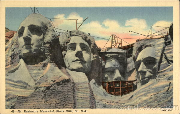 Mt. Rushmore Memorial Black Hills South Dakota
