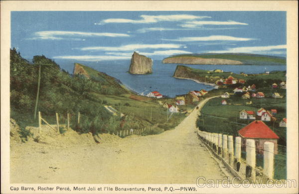 Cap Barre, Rocher Perce, Mont Joli et I'lle Bonaventure PQ Canada