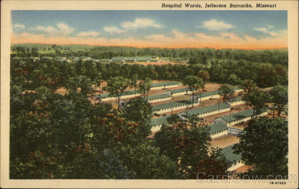 Hospital Wards, Jefferson Barracks St. Louis Missouri