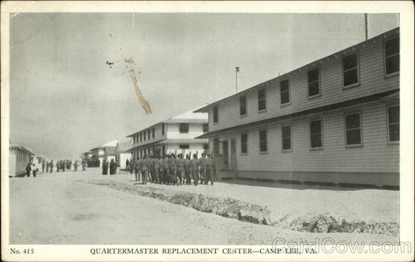 Quartermaster Replacement Center, Camp Lee Fort Lee Virginia
