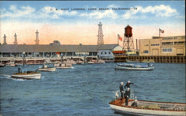 U.S. Navy Landing Long Beach California