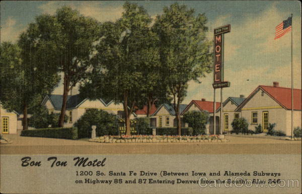 Bon Ton Motel Denver Colorado